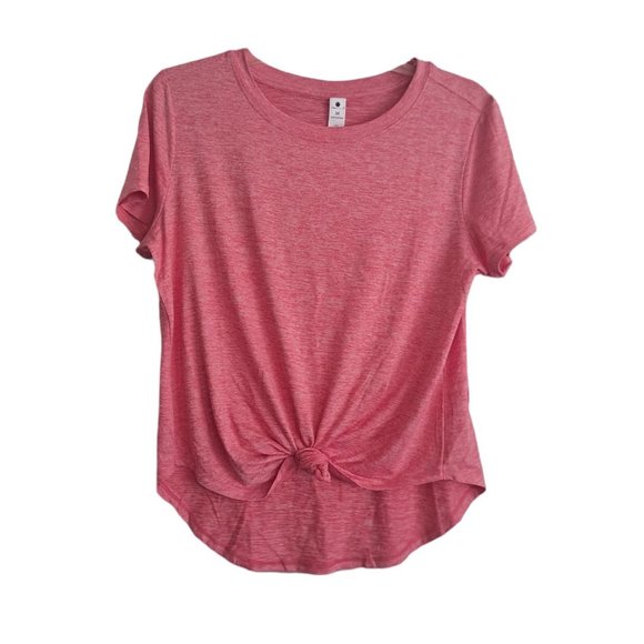 Yogalicious Tops - Yogalicious Crop Tie Tee Shirt Medium Style SSY15087